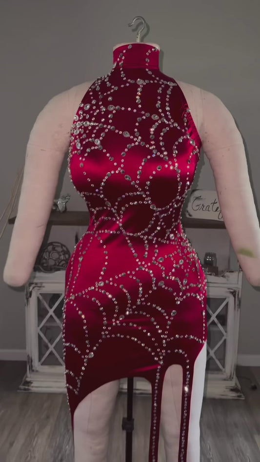 Spiderweb Cocktail Dress