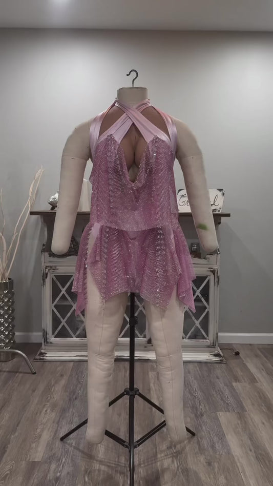 Crystal Mesh Slingshot costume