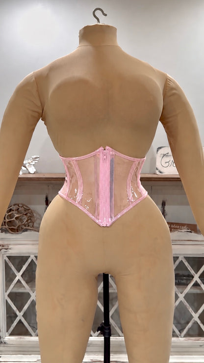 (ZIPPER) WASP CORSET BELT: "JELLIES”
