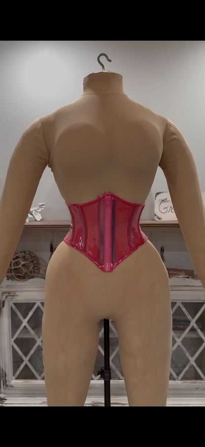 (ZIPPER) WASP CORSET BELT: "JELLIES”