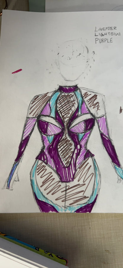 Custom Corset w Dress
