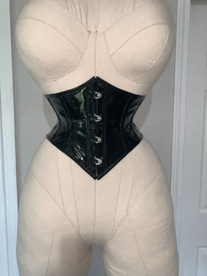 (BUSK) VINYL WASP CORSET: "GLOSS" COLLECTION