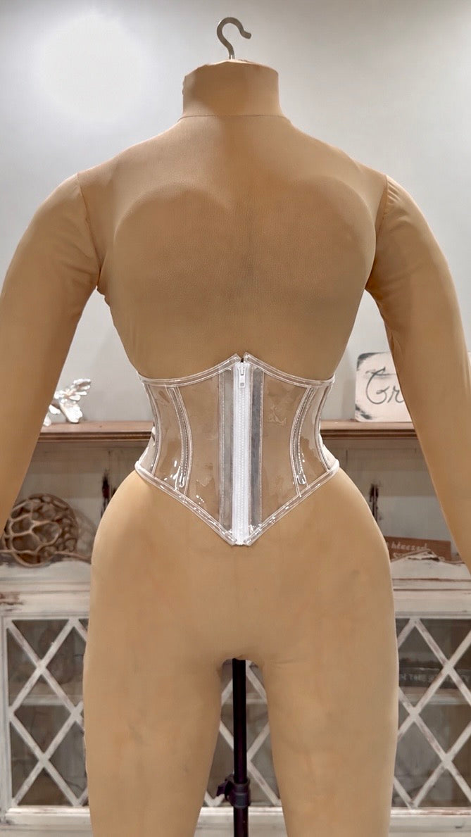 (ZIPPER) WASP CORSET BELT: "JELLIES”