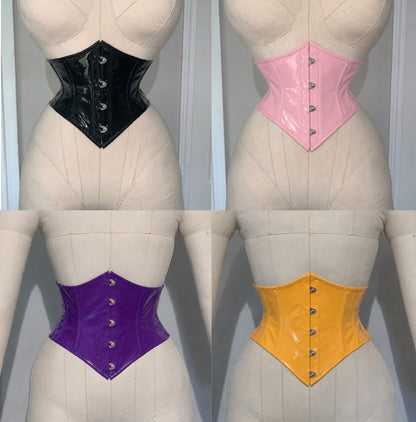 (BUSK) VINYL WASP CORSET: "GLOSS" COLLECTION