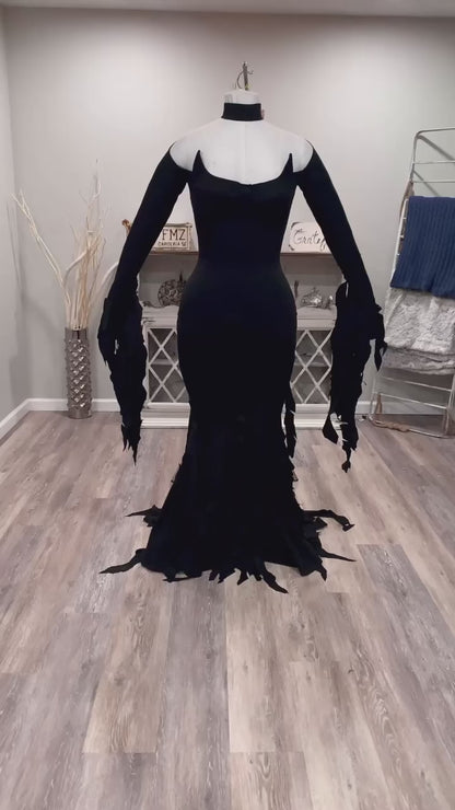 MORTICIA GOWN